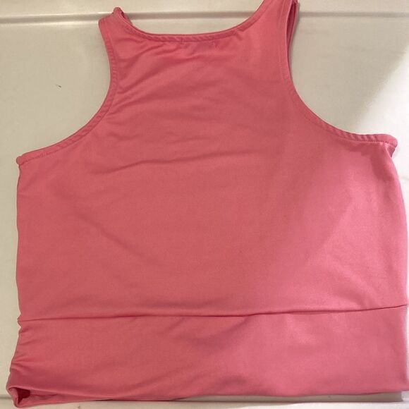 Habitual Girls Tie Front Tank Top in Pink. Size 12. - Picture 2 of 5